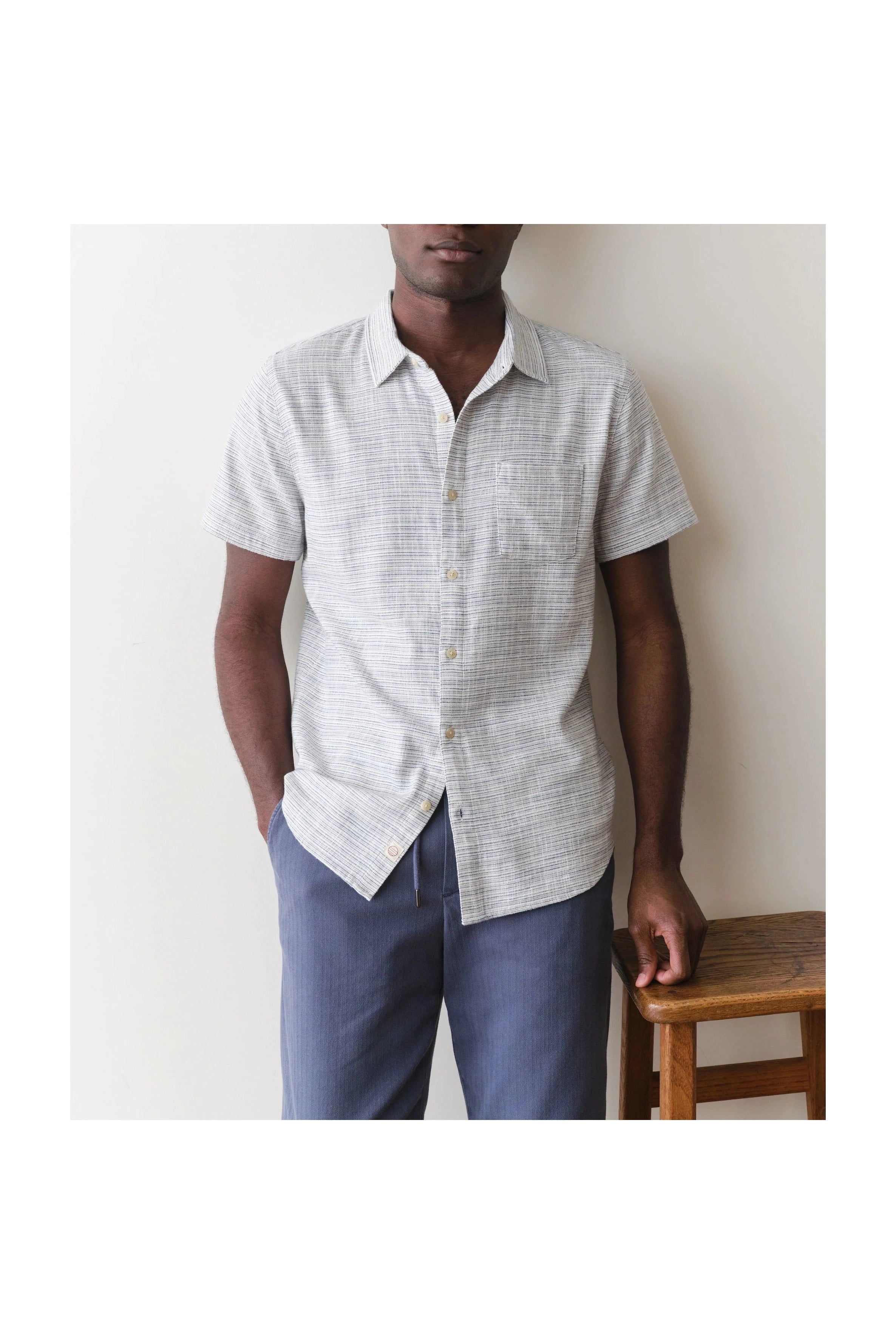 Classic Stretch Selvage Shirt Marine Layer