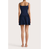 Faithfull Monique Mini Dress Navy
