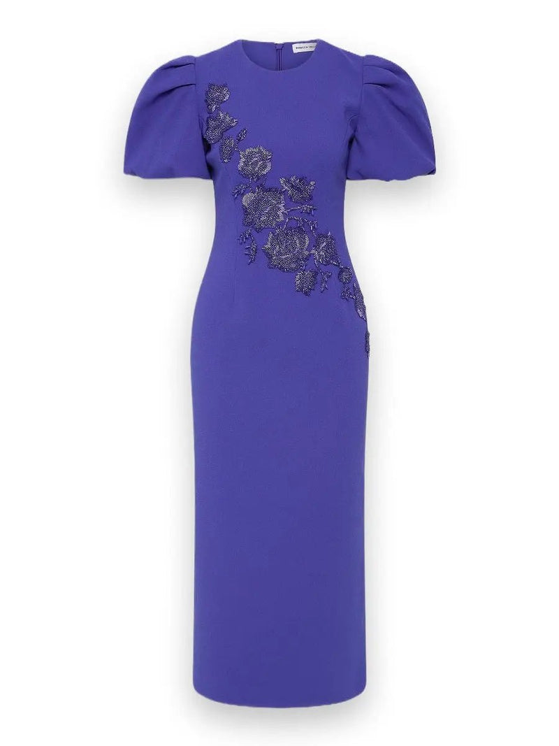 EVOLET PUFF SLEEVE MIDI