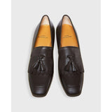Chocolate Leather Shoes | Heel Shoes | Primm's