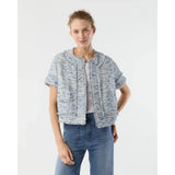 Lavender Short Sleeve Chelsea Jacket
