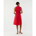 Lavender Ann Mashburn Joelle Dress Red