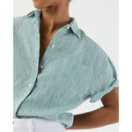 Light Gray Ann Mashburn Agnes Shirt