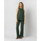 Light Gray Jo Tunic Safari Green Sahara Linen