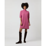Rowan Short-Sleeved Funnel Neck Dress