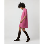 Rowan Short-Sleeved Funnel Neck Dress