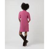 Rowan Short-Sleeved Funnel Neck Dress