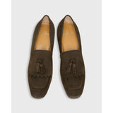 Kilt Heel Chocolate Suede