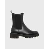 Tall Lug Sole Chelsea Boot Black