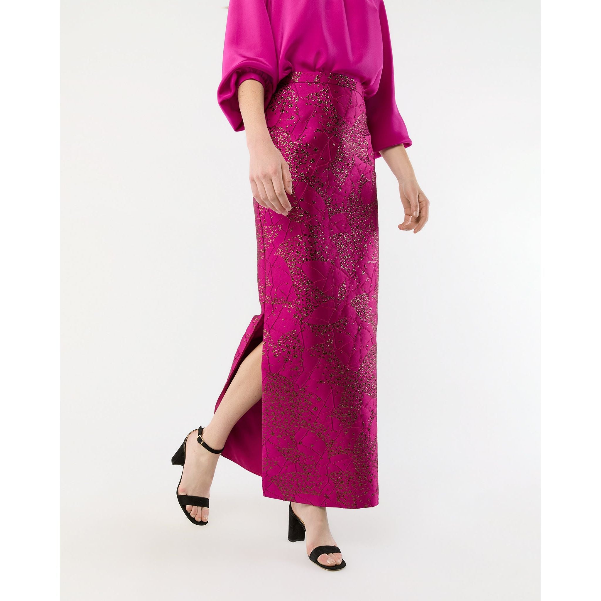 Long Pencil Skirt