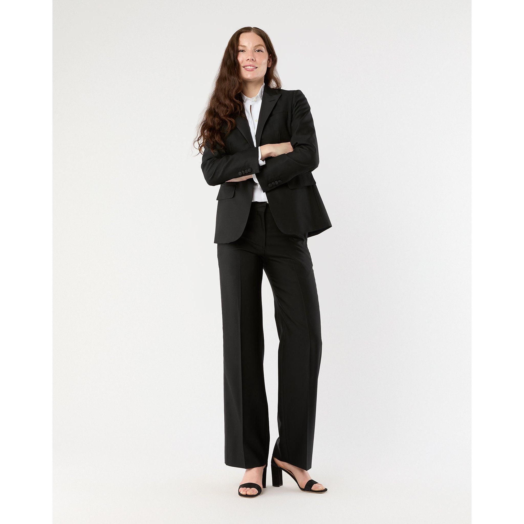 Pleated Bib-Front Tuxedo Shirt Mashburn
