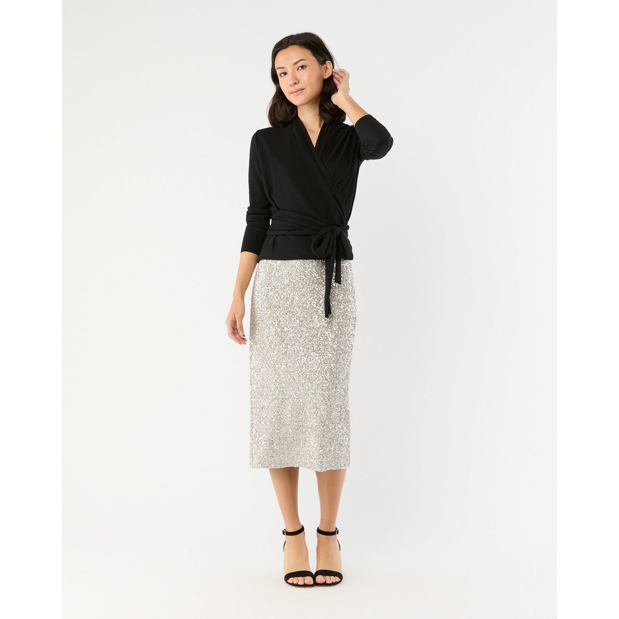 Mika Wrap Sweater