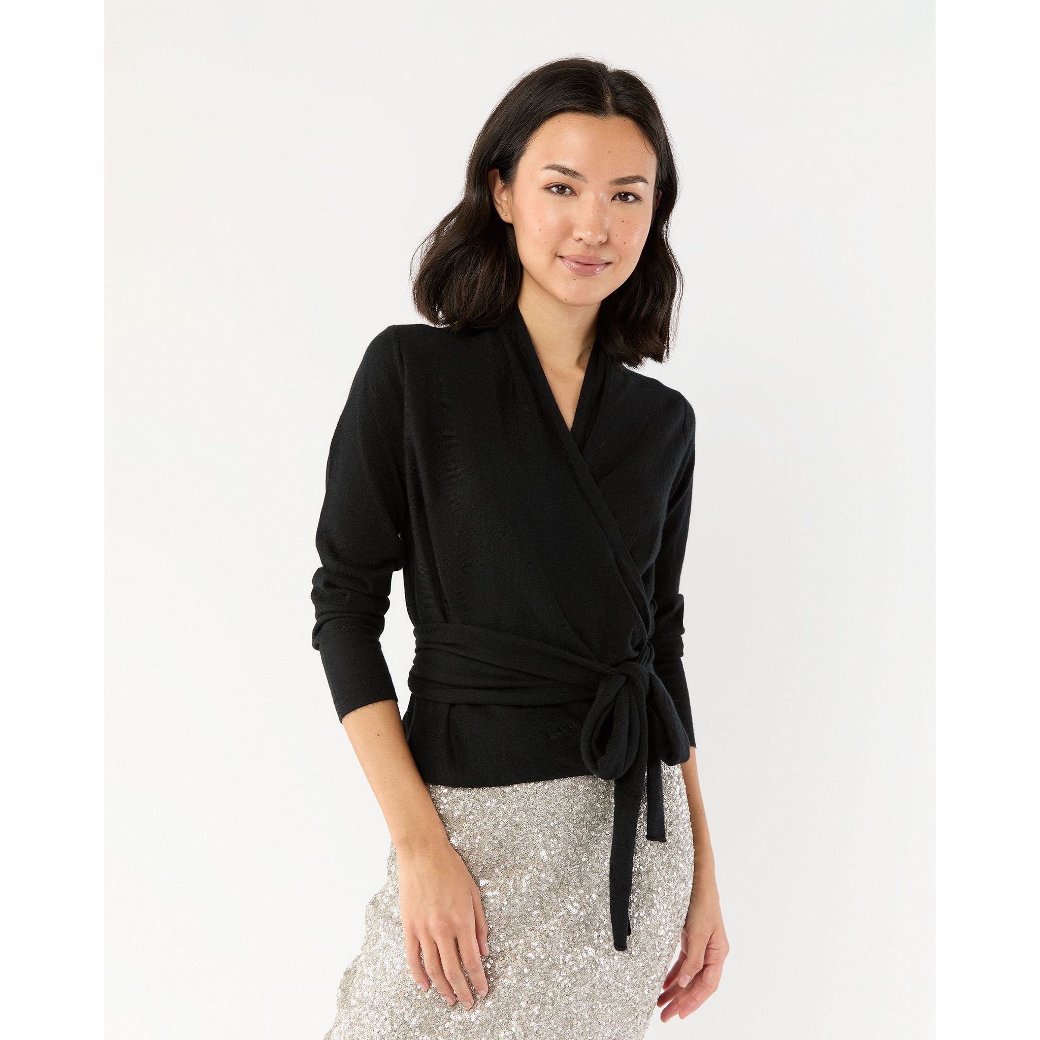 Mika Wrap Sweater
