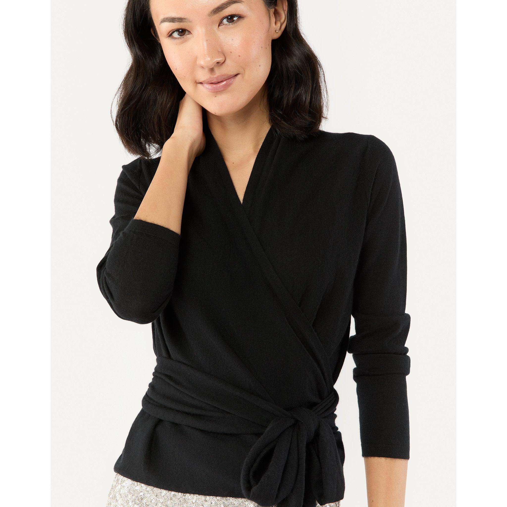 Mika Wrap Sweater