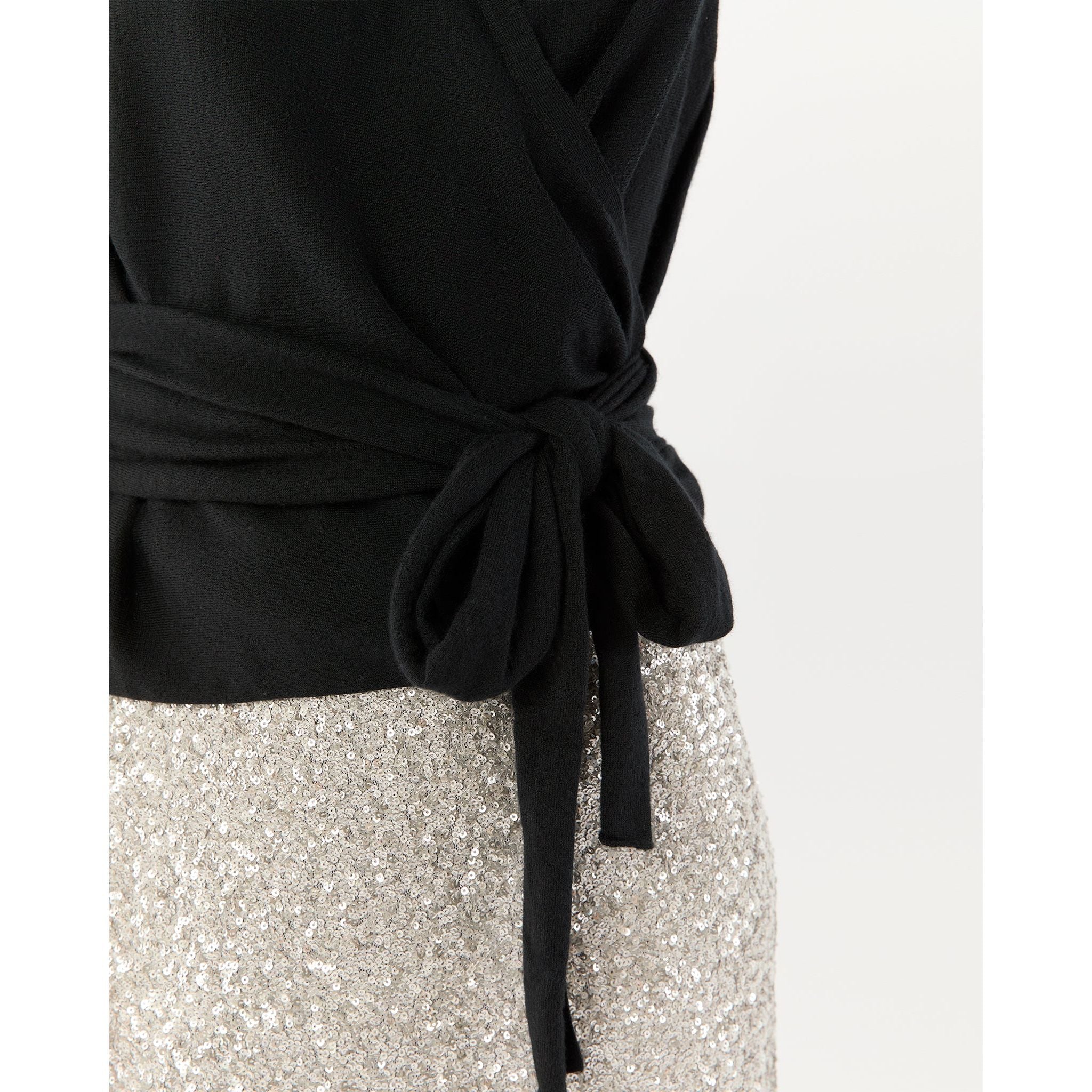 Mika Wrap Sweater