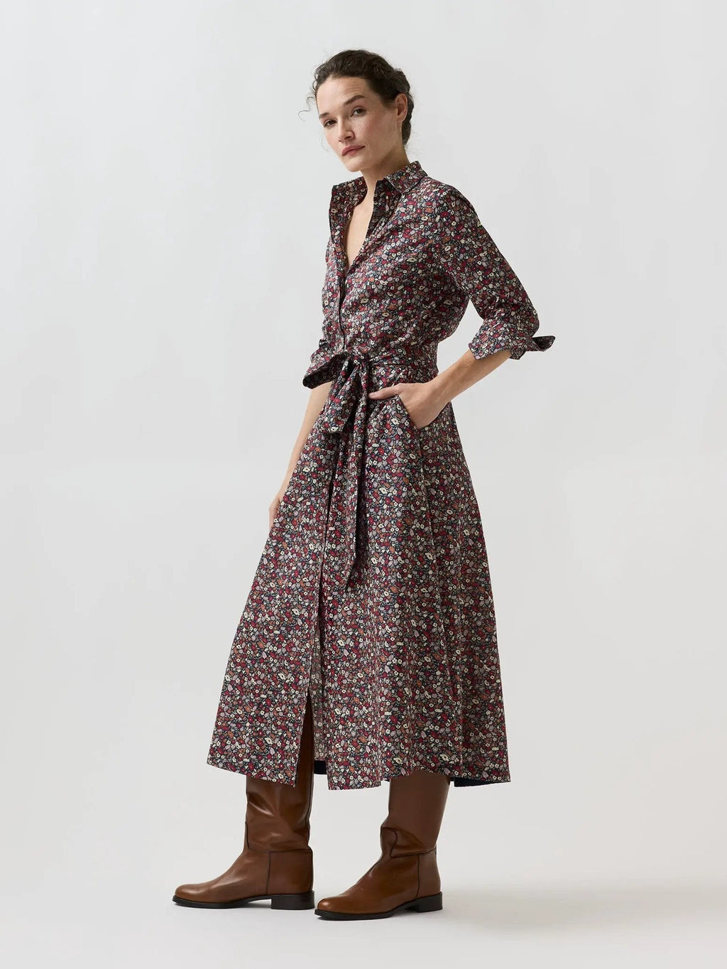 Avery Shirtwaist Dress Mashburn