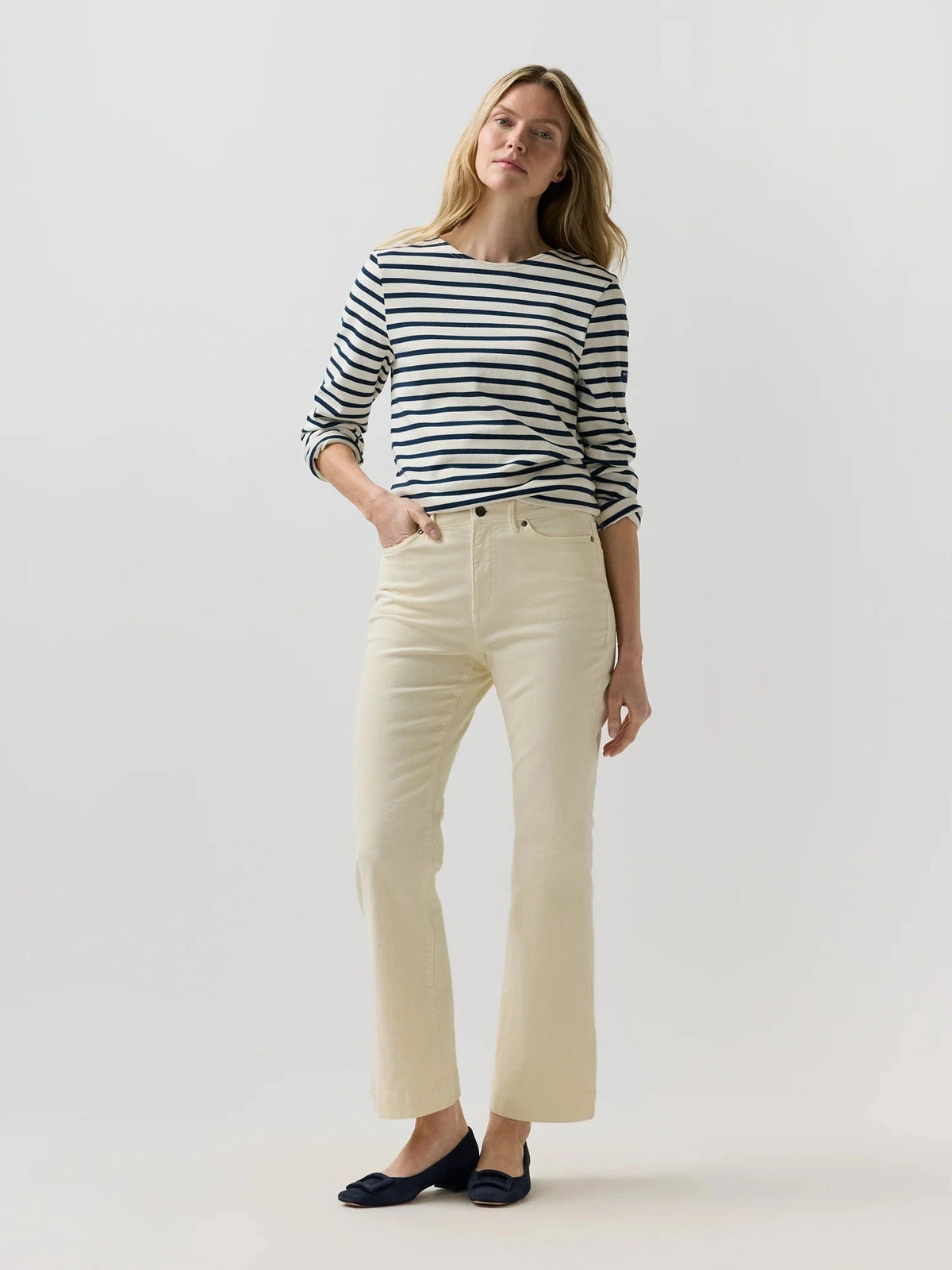 Kendall Flare 5-Pocket Jean Mashburn