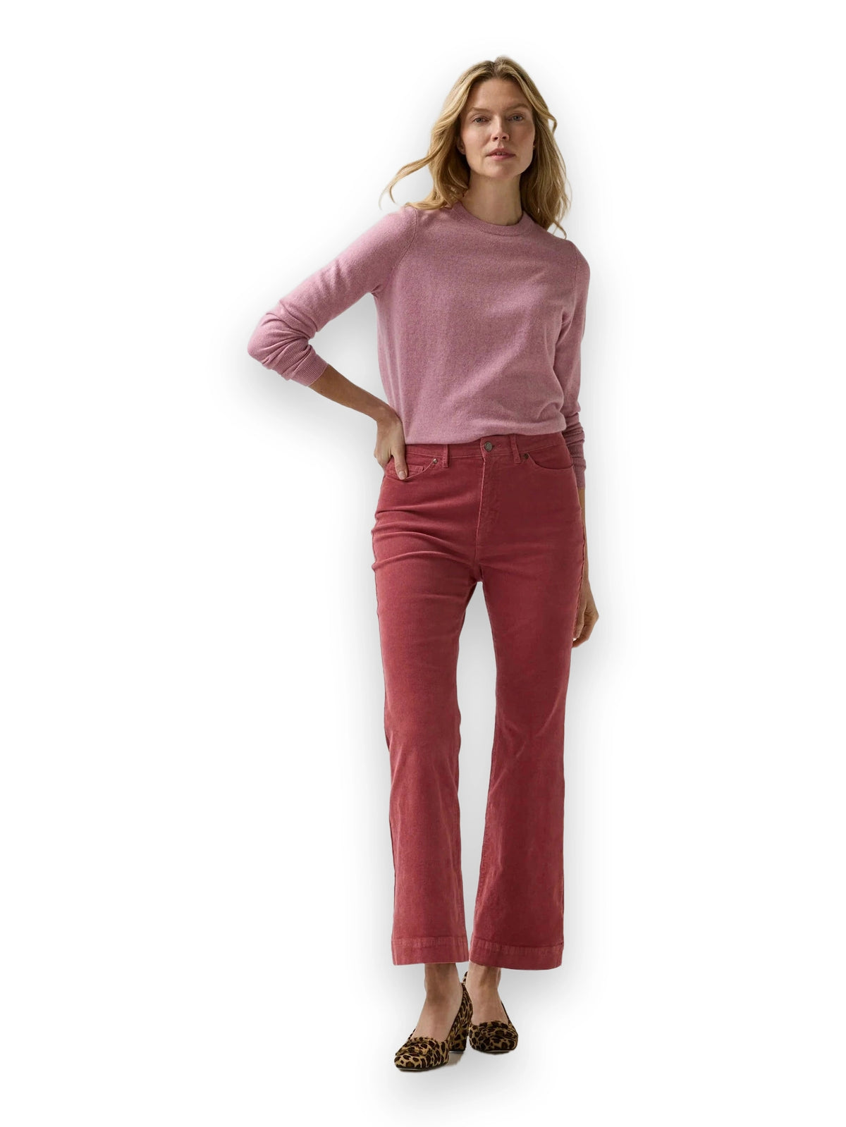 Kendall Flare 5-Pocket Jean Mashburn