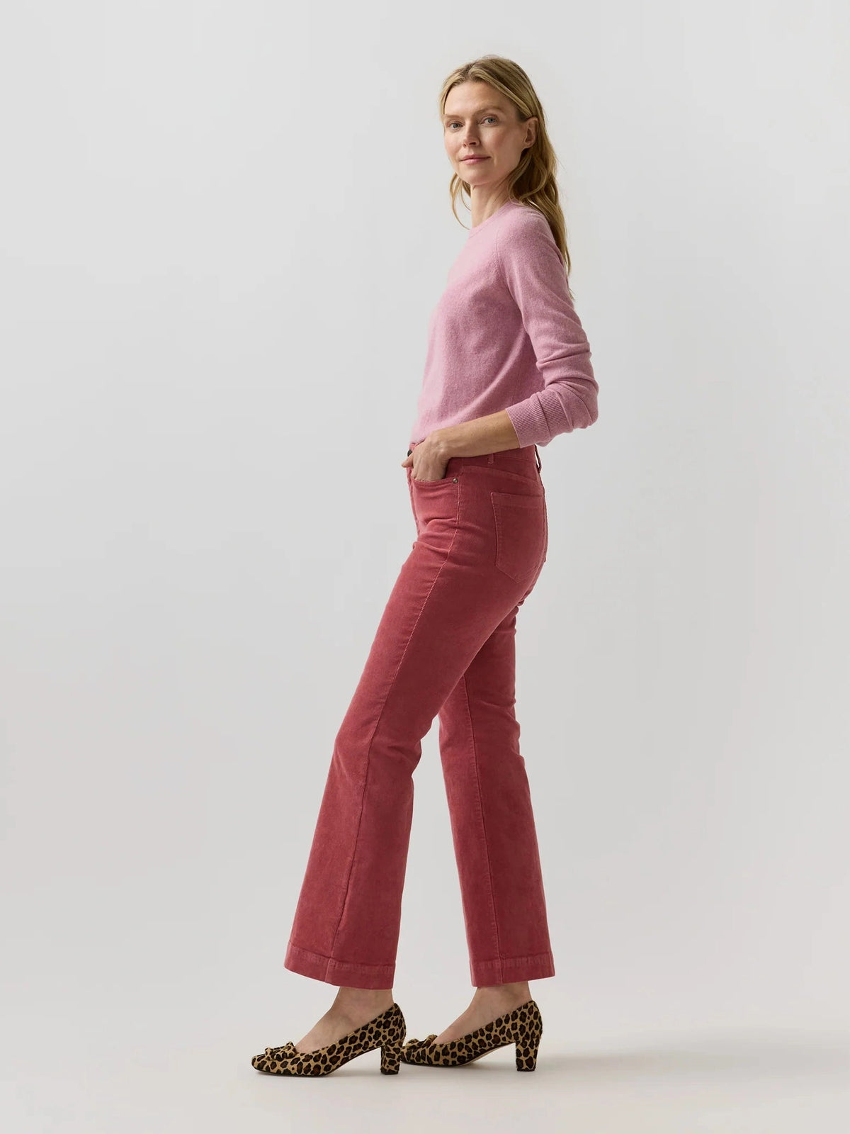 Kendall Flare 5-Pocket Jean Mashburn