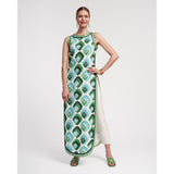 Frances Valentine Sabrina Top Graphic Leaf