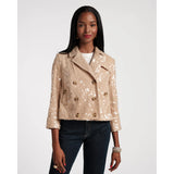Sequin Moto Jacket