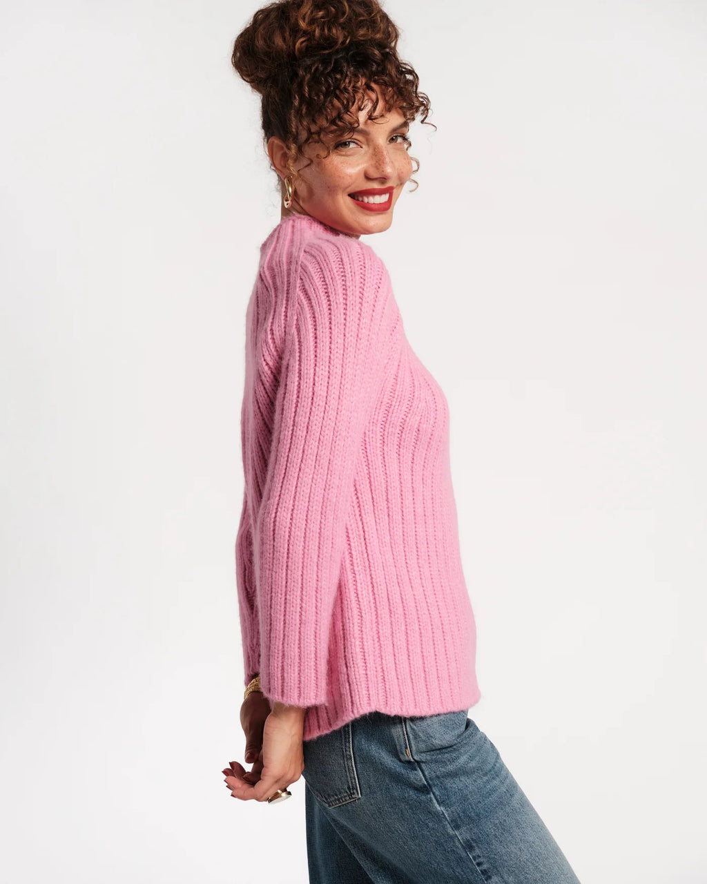 Shelby Funnelneck Sweater Frances Valentine