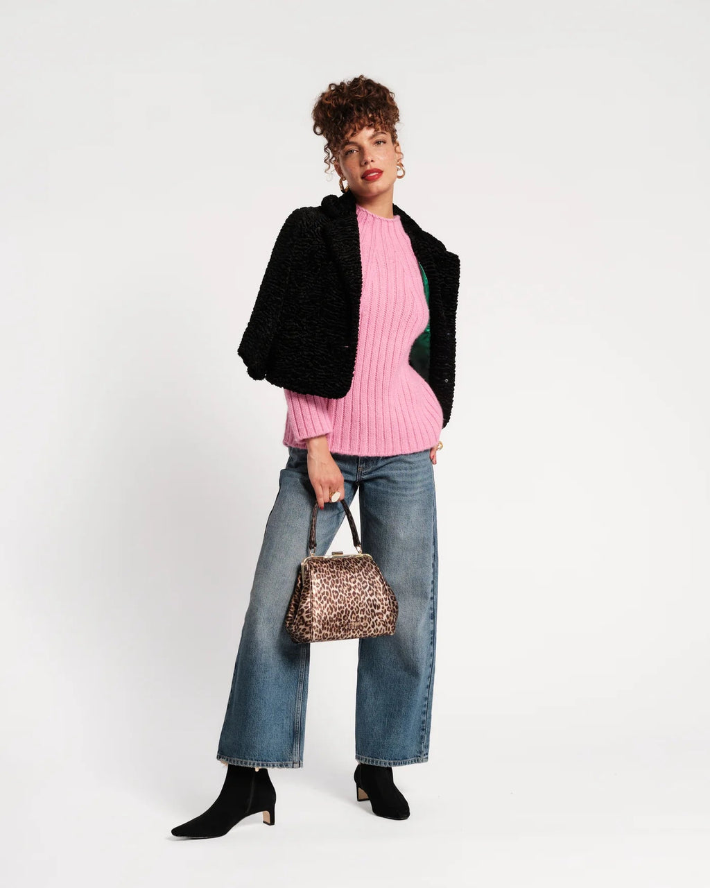 Shelby Funnelneck Sweater Frances Valentine