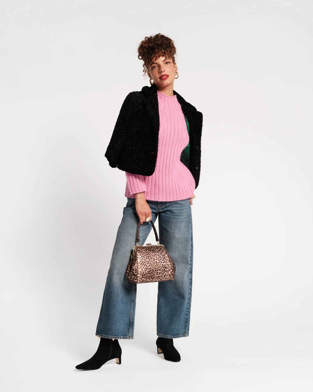 Shelby Funnelneck Sweater Frances Valentine