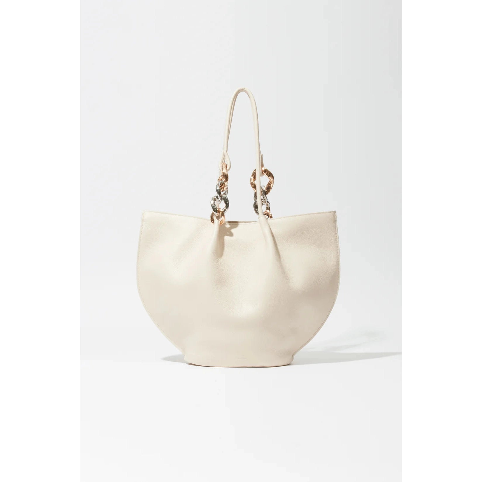 Arlo Chain Pebble Leather Tote Simkhai