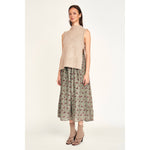 Verona Skirt in Shadow Kudzu