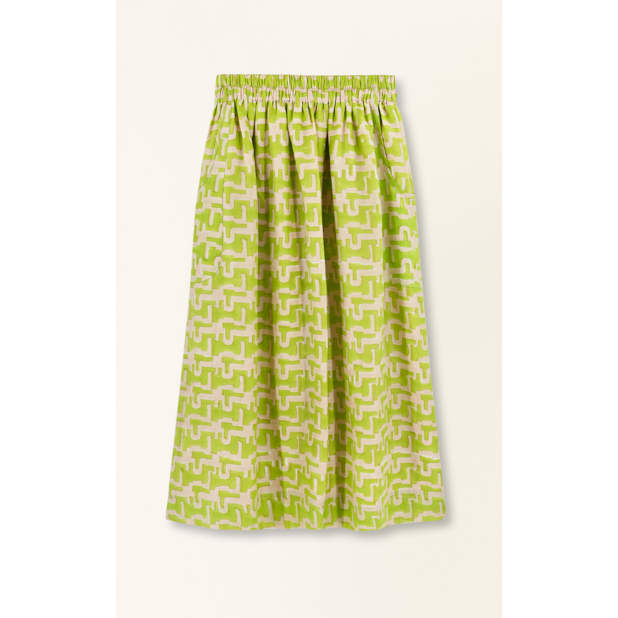 Verona Skirt in Lime Popova MIRTH
