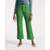Frances Valentine Smarty Cuffed Jeans Green