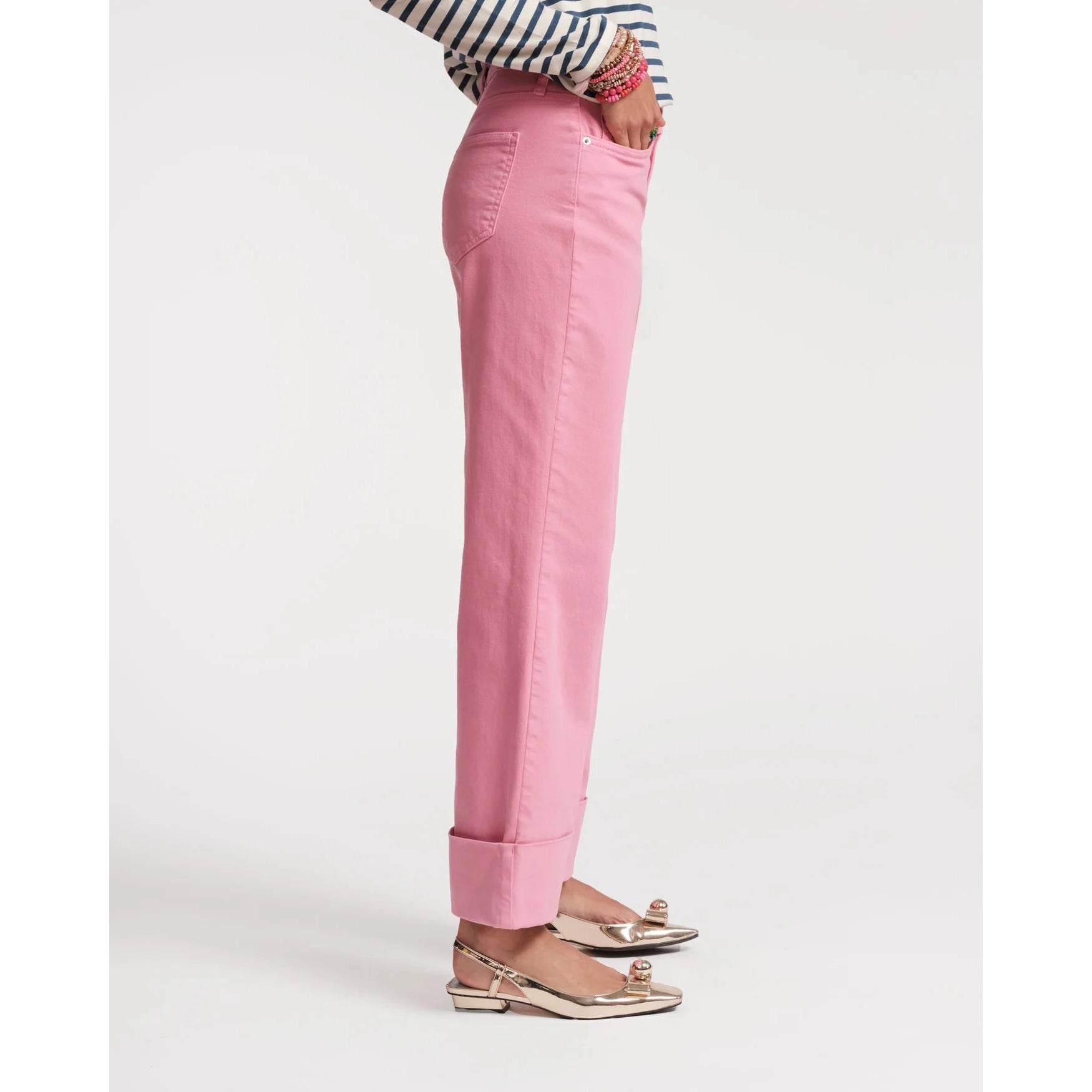 Smarty Cuff Jean Pink Frances Valentine