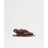 Mansur Gavriel Double Strap Sandal Chocolate