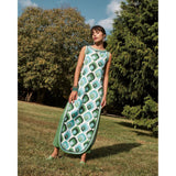Frances Valentine Sabrina Top Graphic Leaf