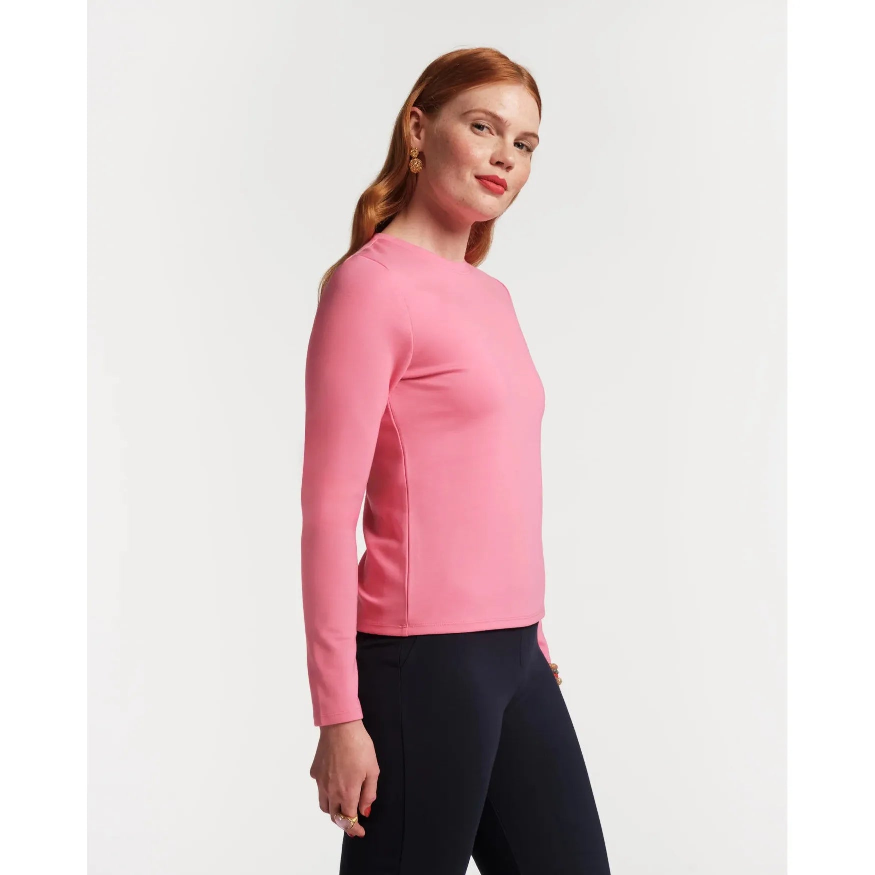 Misty Rose Ballet Top Pink