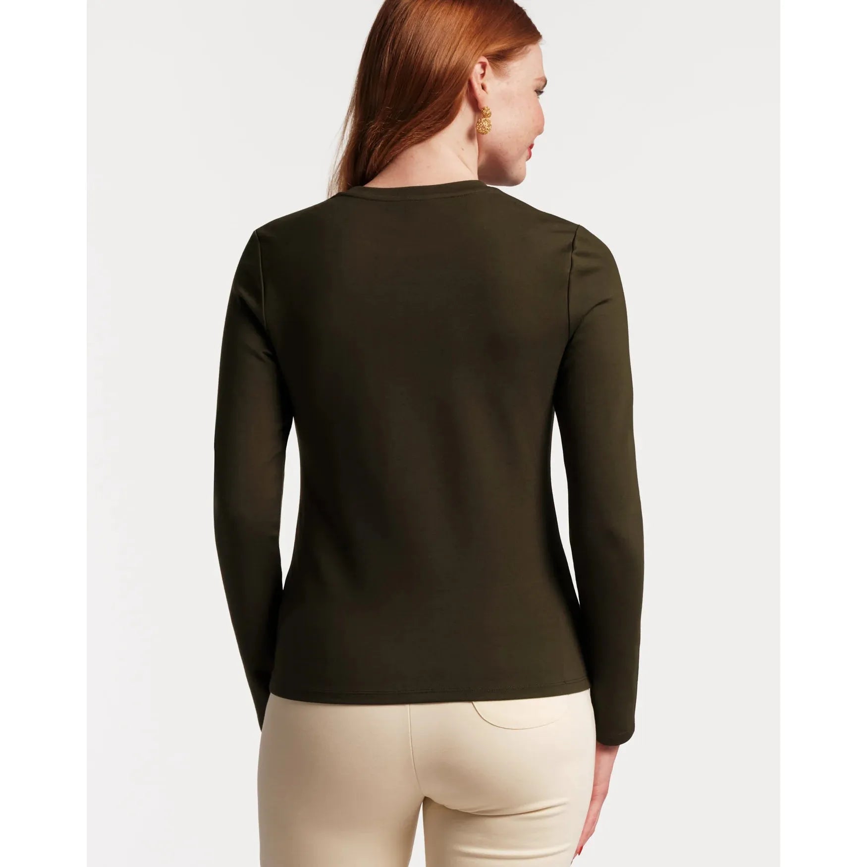 Antique White Ballet Top Olive