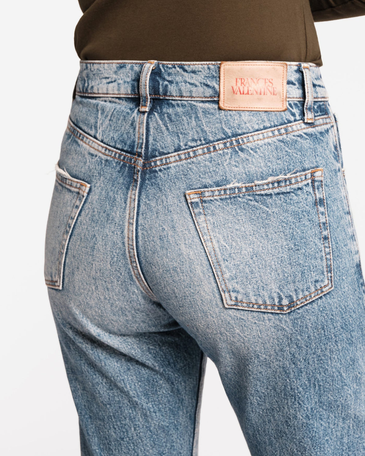 Andy Jean Solid Denim Frances Valentine