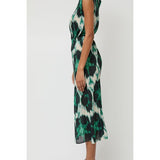 No.6 Store Hiro Skirt Emerald Ikat
