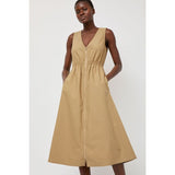 No.6 Store Mercer Dress Khaki