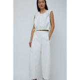 No.6 Store Porter Pant White