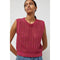 Sienna Reed Tank in Pink and Brown