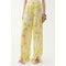 Light Gray Rubin Daisies Pants