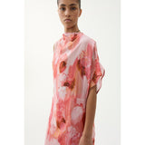 Rodebjer Alana Dress Blurry Dress Blurry Flower Apricot