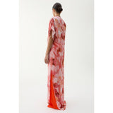 Rodebjer Alana Dress Blurry Dress Blurry Flower Apricot