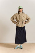 MATILDA RAINCOAT - GINGHAM Damson Madder