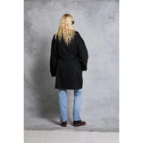 Stable Coat in Wool - Black