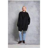 Stable Coat in Wool - Black