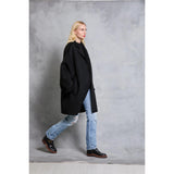 Stable Coat in Wool - Black