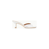 Staud Brigitte Mule Silver